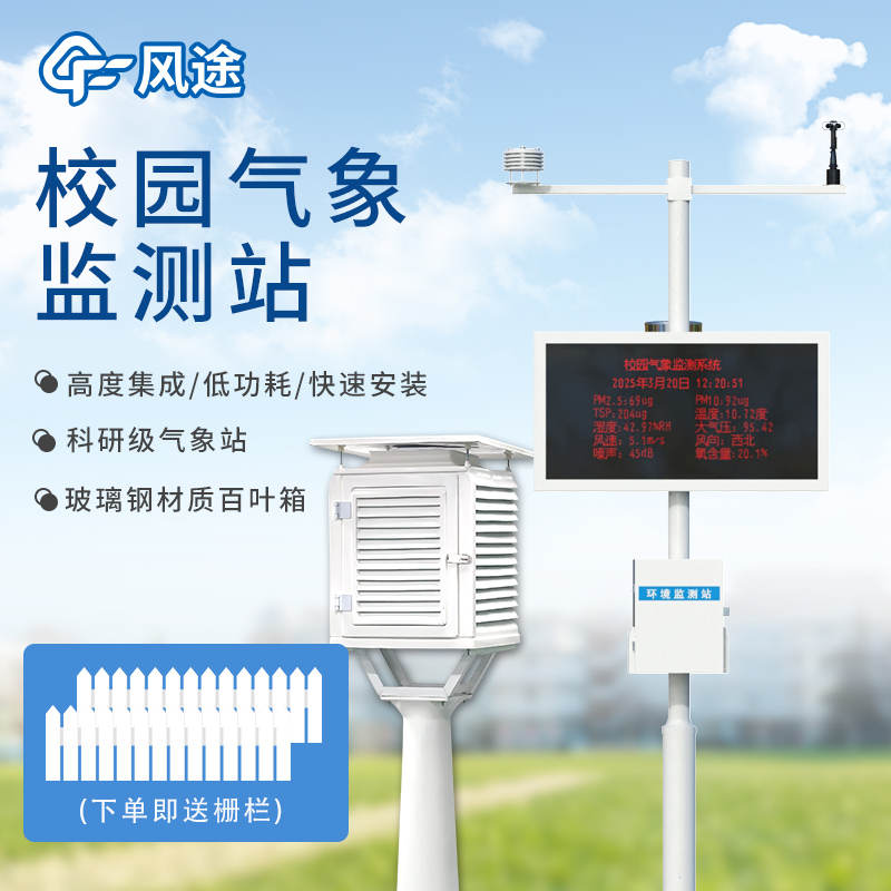服務校園生活，助力科學教育——校園氣象站介紹